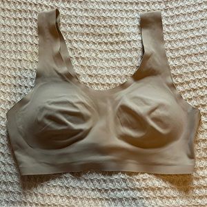 ♡ Tan Wireless Padded Aerie Bra ♡